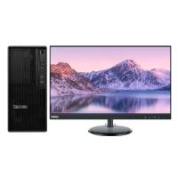 联想/Lenovo ThinkStation K-C2 i7-12700/16G/GT730 2G显卡+ThinkVision T27A-30（27英寸） 台式计算机