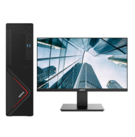 紫光/UNIS D3890 G2 0025(4)+DP-24A（23.8英寸） 主机+显示器 /台式计算机