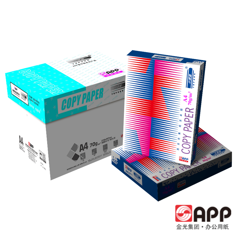 小钢炮/TOPGUN 蓝标 A4 70g 纯白 10包/箱 复印纸